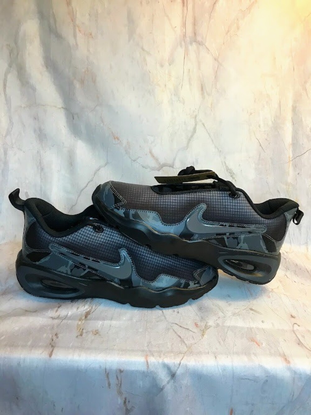 Nike Air Max Nova Camo Black Iron Grey 7Y / Women’s 8.5 – NEW